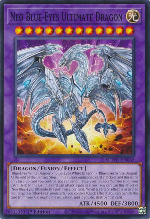 Neo Blue-Eyes Ultimate Dragon [SDWD-EN035] Common | Galaxy Games LLC