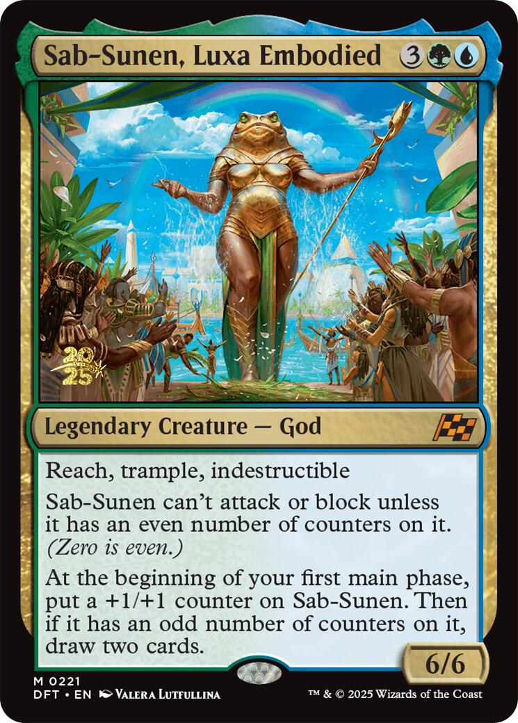 Sab-Sunen, Luxa Embodied [Aetherdrift Prerelease Promos] | Galaxy Games LLC