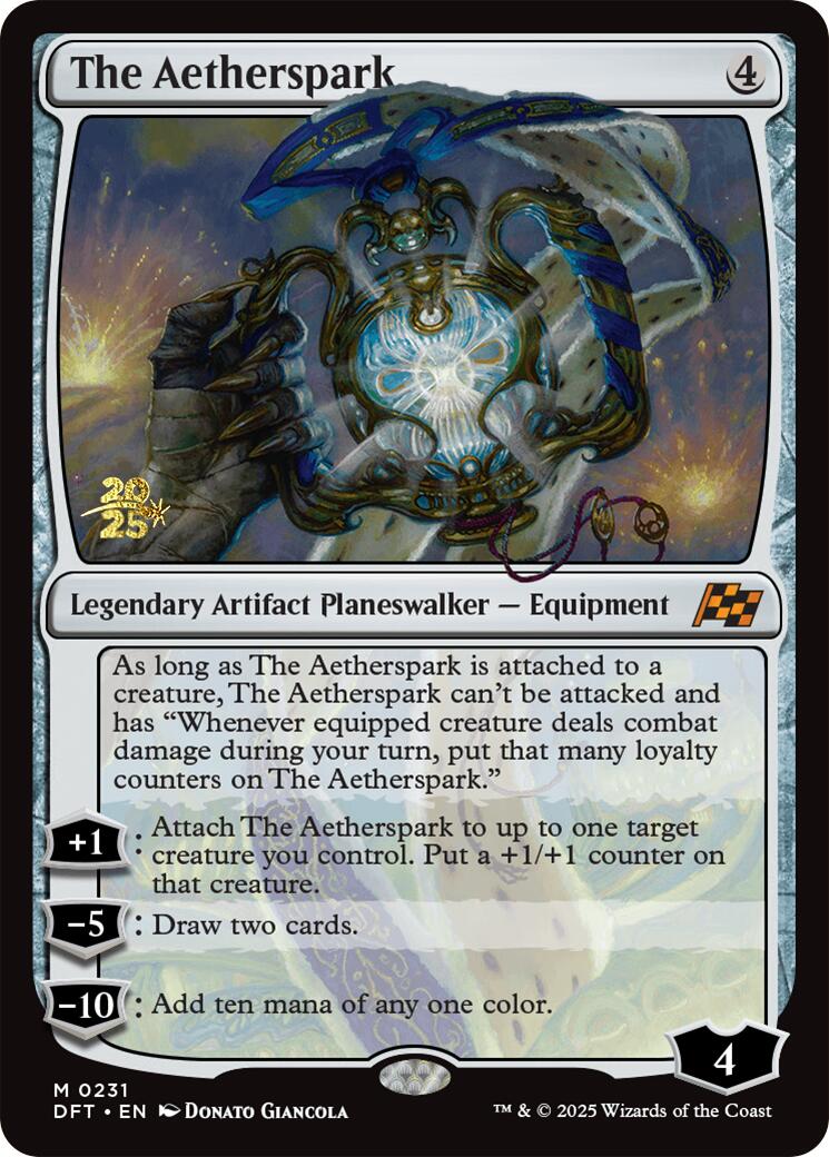 The Aetherspark [Aetherdrift Prerelease Promos] | Galaxy Games LLC