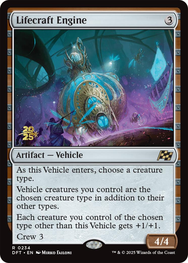 Lifecraft Engine [Aetherdrift Prerelease Promos] | Galaxy Games LLC