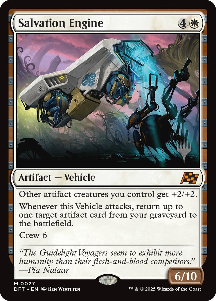 Salvation Engine [Aetherdrift Promos] | Galaxy Games LLC