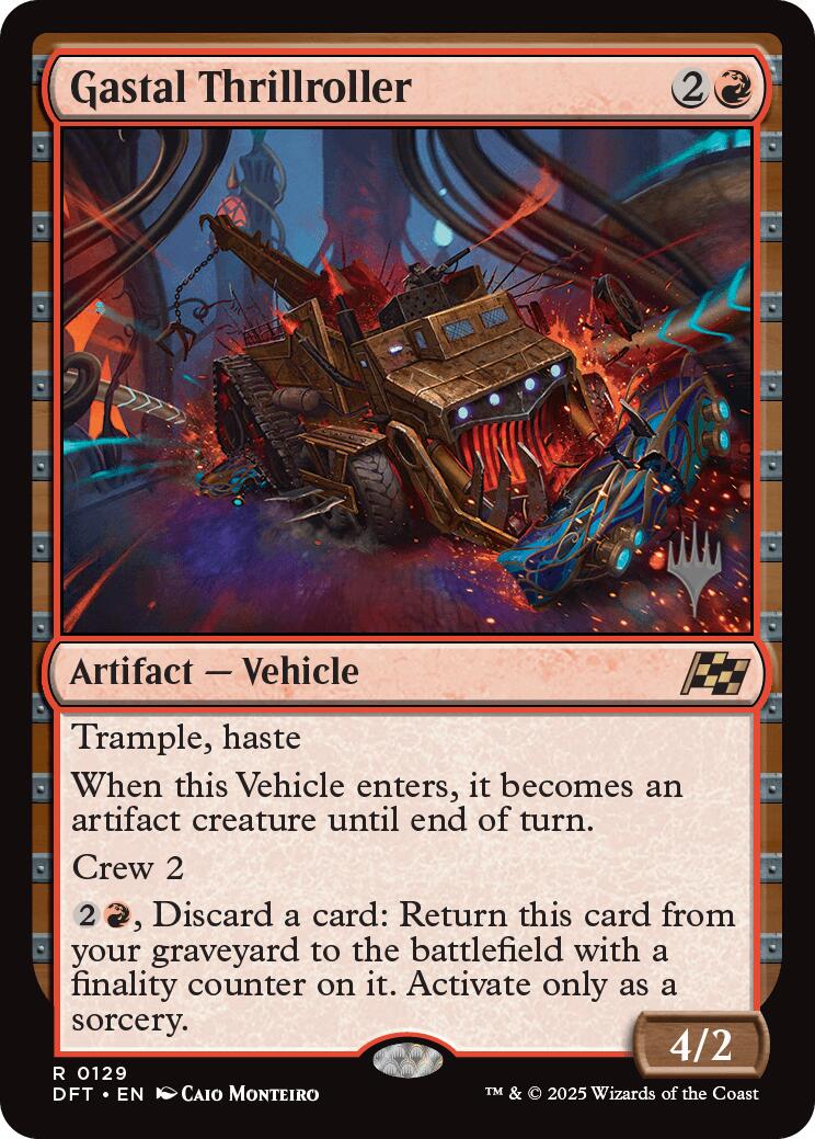 Gastal Thrillroller [Aetherdrift Promos] | Galaxy Games LLC