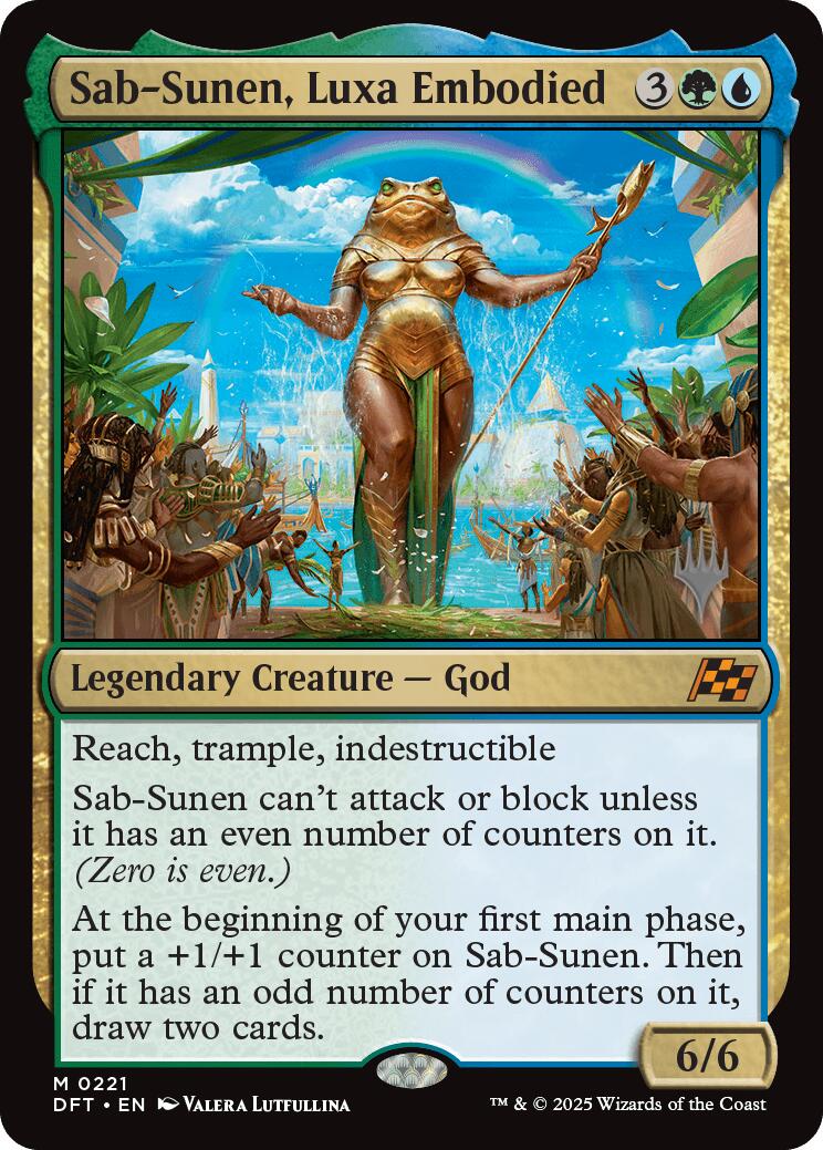 Sab-Sunen, Luxa Embodied [Aetherdrift Promos] | Galaxy Games LLC