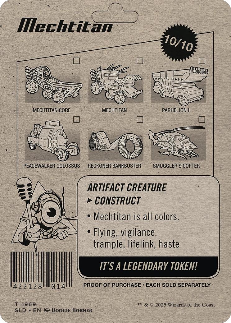 Mechtitan Token [Secret Lair Drop Series] | Galaxy Games LLC