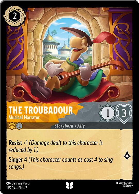 The Troubadour - Musical Narrator (11/204) [Archazia's Island] | Galaxy Games LLC