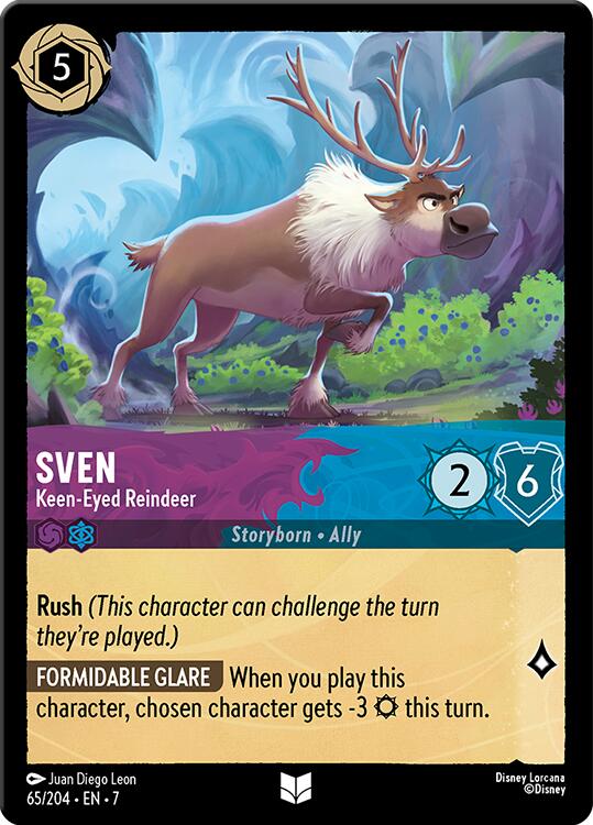 Sven - Keen-Eyed Reindeer (65/204) [Archazia's Island] | Galaxy Games LLC