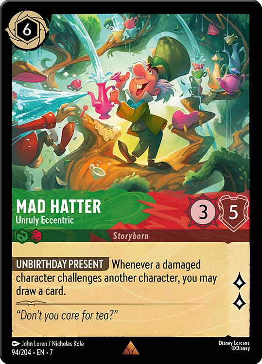Mad Hatter - Unruly Eccentric (94/204) [Archazia's Island] | Galaxy Games LLC