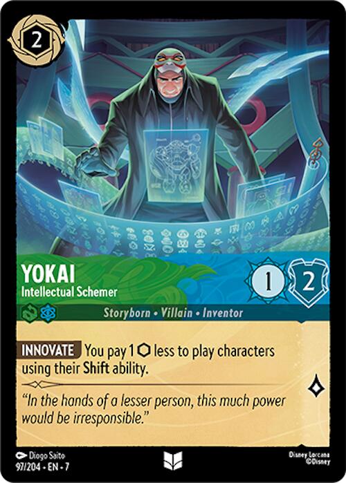 Yokai - Intellectual Schemer (97/204) [Archazia's Island] | Galaxy Games LLC