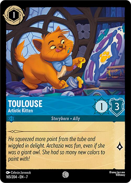 Toulouse - Artistic Kitten (165/204) [Archazia's Island] | Galaxy Games LLC