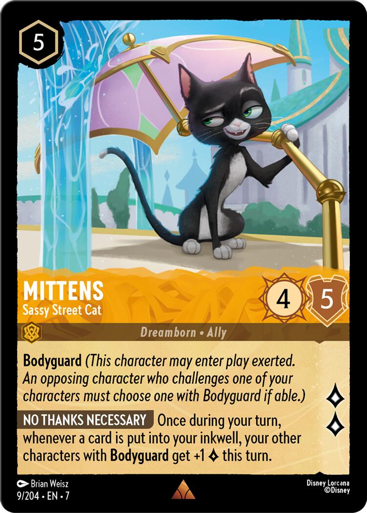Mittens - Sassy Street Cat (9/204) [Archazia's Island] | Galaxy Games LLC
