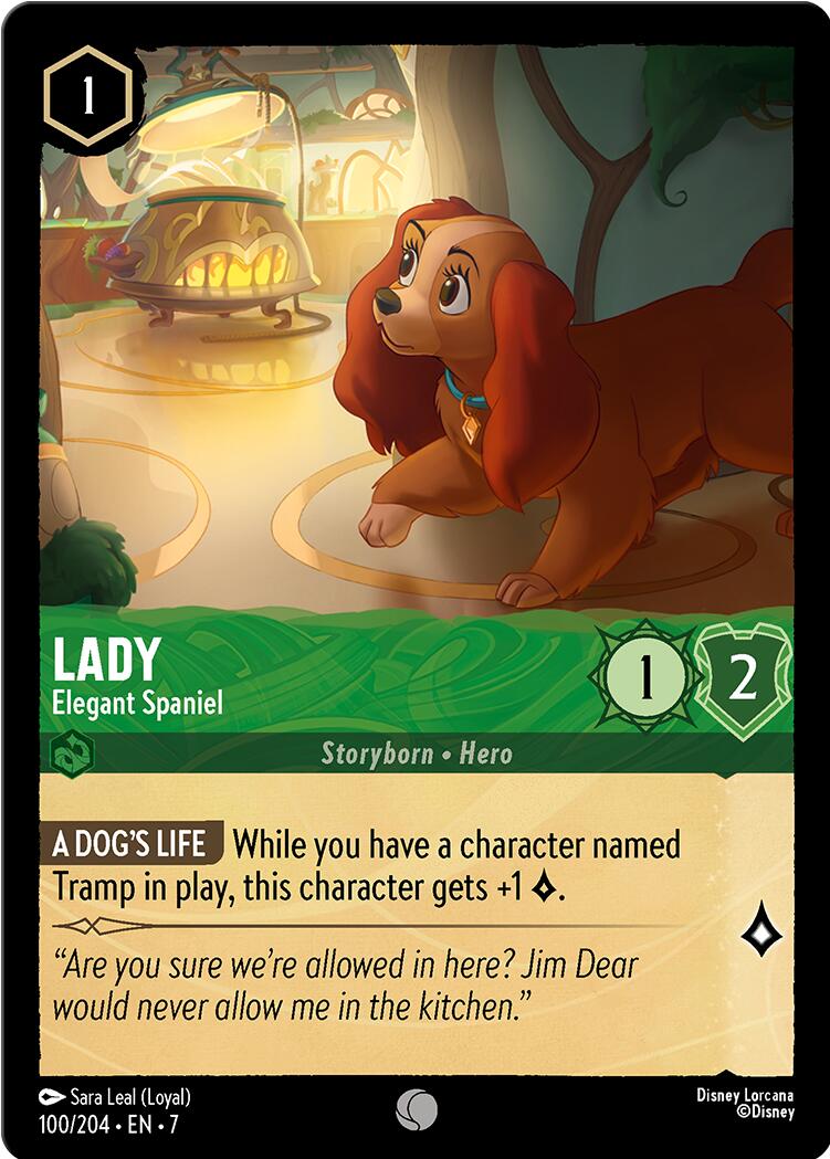 Lady - Elegant Spaniel (100/204) [Archazia's Island] | Galaxy Games LLC