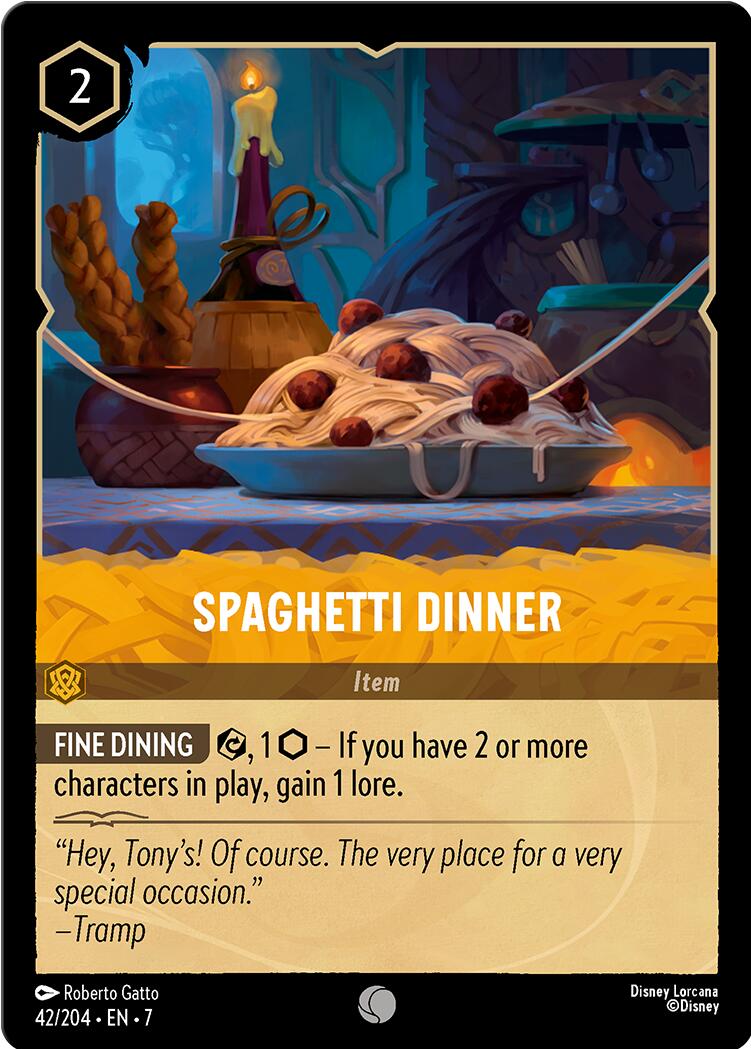 Spaghetti Dinner (42/204) [Archazia's Island] | Galaxy Games LLC