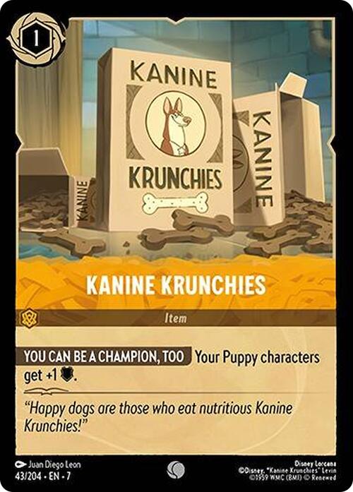 Kanine Krunchies (43/204) [Archazia's Island] | Galaxy Games LLC