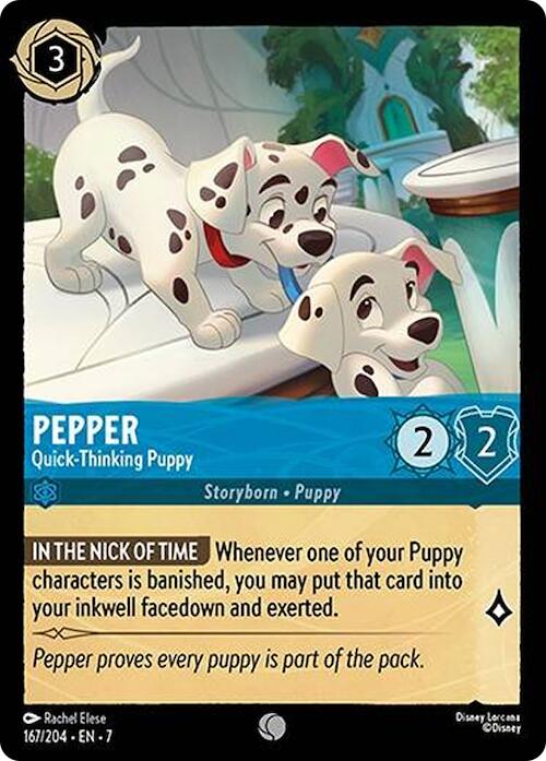 Pepper - Quick-Thinking Puppy (167/204) [Archazia's Island] | Galaxy Games LLC