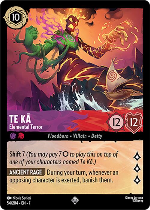 Te Ka - Elemental Terror (54/204) [Archazia's Island] | Galaxy Games LLC