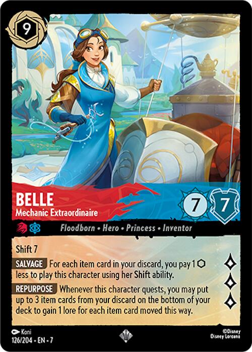 Belle - Mechanic Extraordinaire (126/204) [Archazia's Island] | Galaxy Games LLC