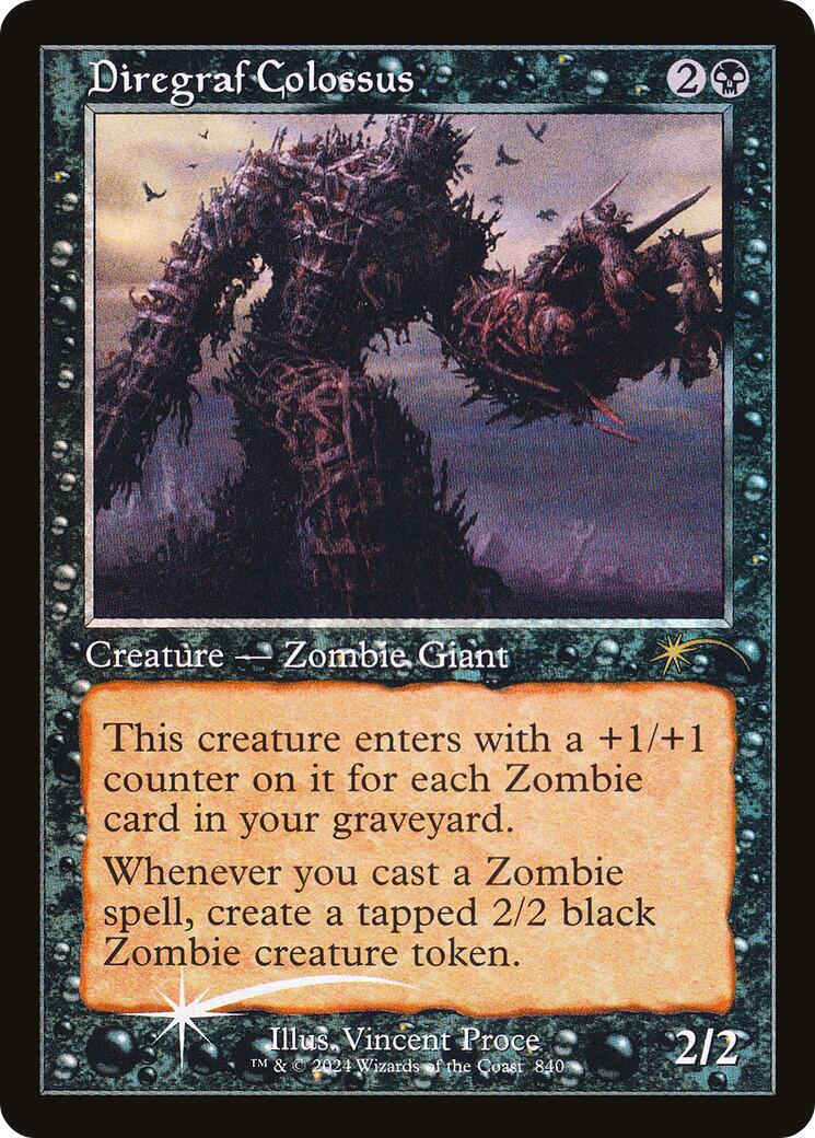 Diregraf Colossus (Retro Frame) [Secret Lair Drop Series] | Galaxy Games LLC