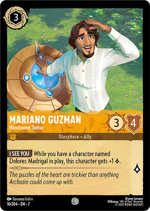 Mariano Guzman - Handsome Suitor (16/204) [Archazia's Island] | Galaxy Games LLC