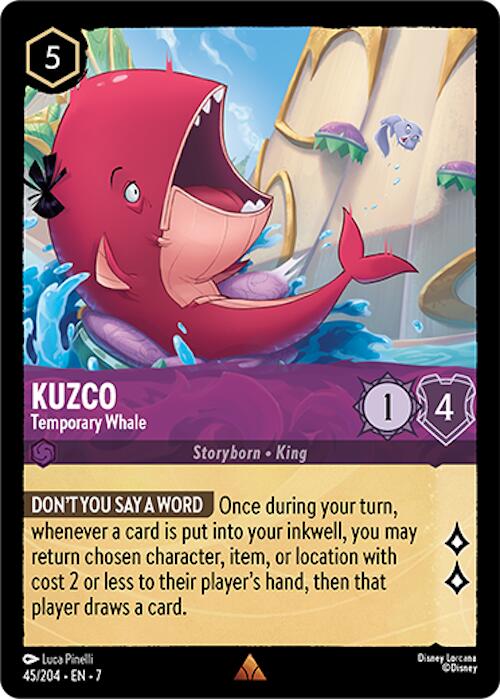 Kuzco - Temporary Whale (45/204) [Archazia's Island] | Galaxy Games LLC