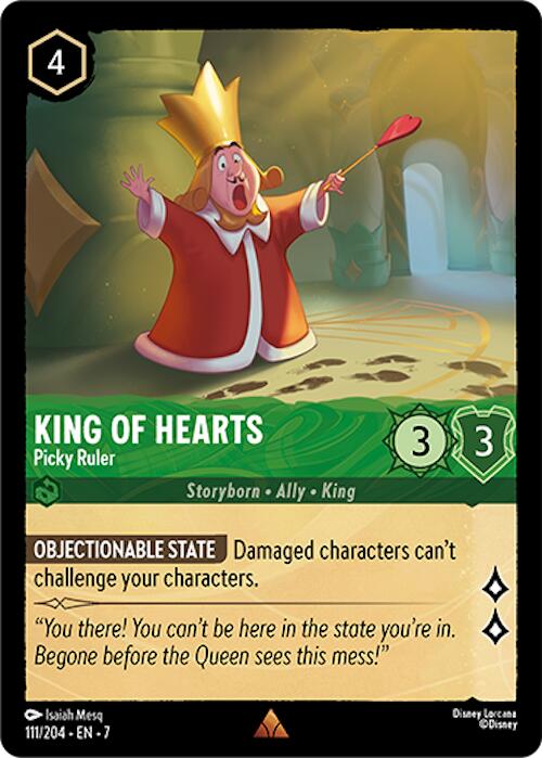 King of Hearts - Picky Ruler (111/204) [Archazia's Island] | Galaxy Games LLC