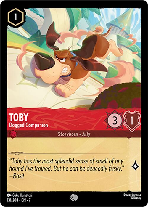 Toby - Dogged Companion (131/204) [Archazia's Island] | Galaxy Games LLC