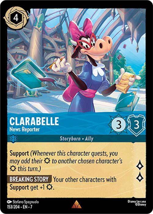Clarabelle - News Reporter (153/204) [Archazia's Island] | Galaxy Games LLC