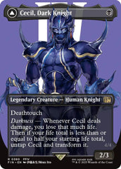 Cecil, Dark Knight // Cecil, Redeemed Paladin (Borderless) [FINAL FANTASY] | Galaxy Games LLC