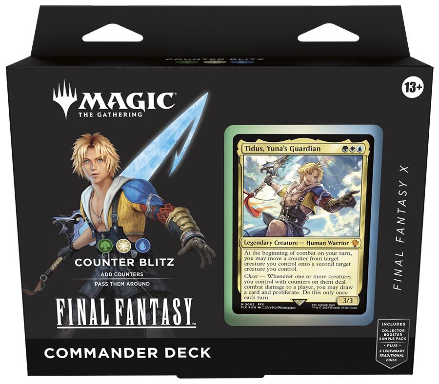 FINAL FANTASY - Commander Deck (Counter Blitz FINAL FANTASY X) | Galaxy Games LLC