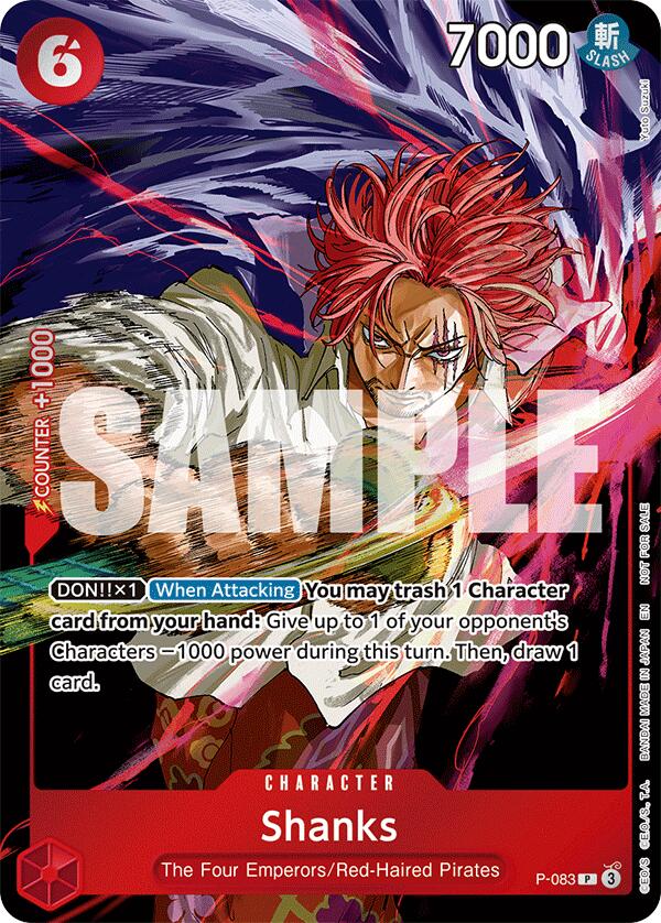 Shanks (Event Pack Vol. 6) [One Piece Promotion Cards] | Galaxy Games LLC
