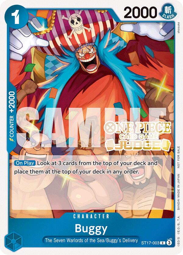 Buggy (Judge Pack Vol. 5) [One Piece Promotion Cards] | Galaxy Games LLC