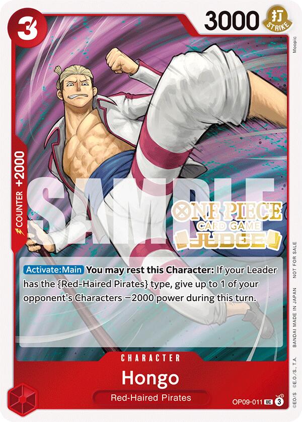 Hongo (Judge Pack Vol. 5) [One Piece Promotion Cards] | Galaxy Games LLC
