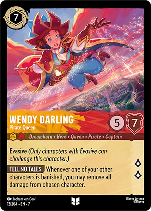 Wendy Darling - Pirate Queen (12/204) [Archazia's Island] | Galaxy Games LLC