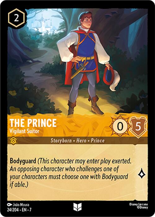 The Prince - Vigilant Suitor (24/204) [Archazia's Island] | Galaxy Games LLC