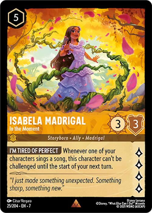 Isabela Madrigal - In the Moment (25/204) [Archazia's Island] | Galaxy Games LLC
