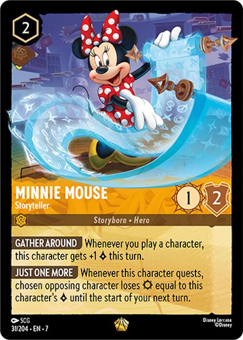 Minnie Mouse - Storyteller (31/204) [Archazia's Island] | Galaxy Games LLC
