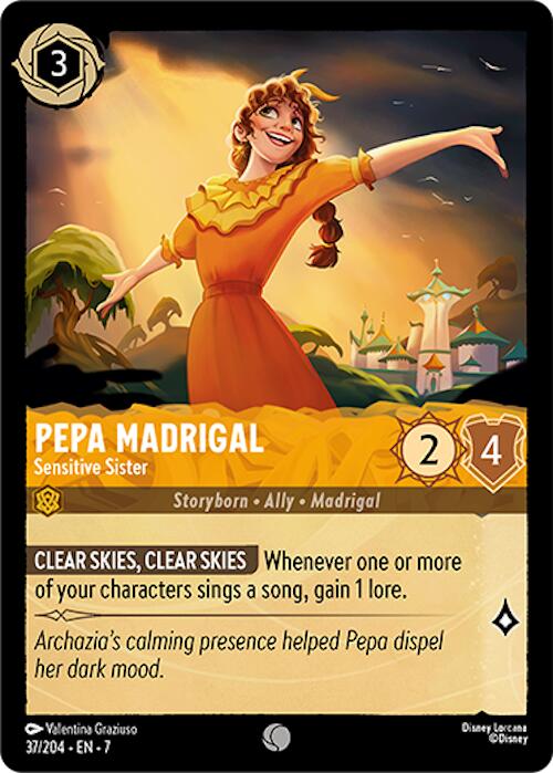 Pepa Madrigal - Sensitive Sister (37/204) [Archazia's Island] | Galaxy Games LLC