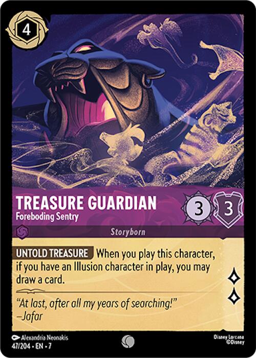 Treasure Guardian - Foreboding Sentry (47/204) [Archazia's Island] | Galaxy Games LLC