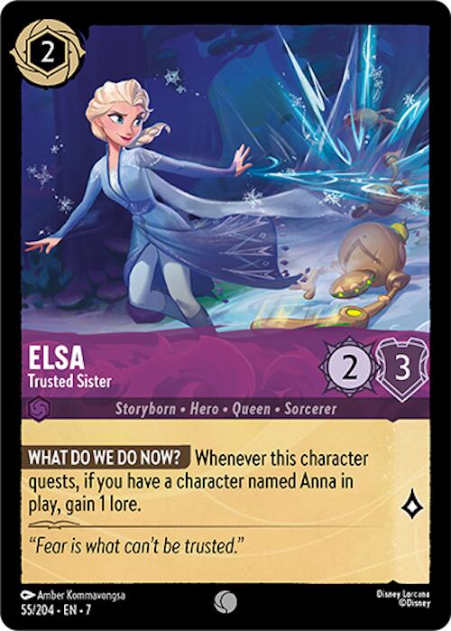 Elsa - Trusted Sister (55/204) [Archazia's Island] | Galaxy Games LLC