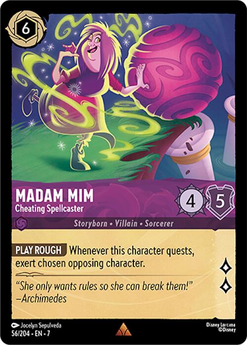 Madam Mim - Cheating Spellcaster (56/204) [Archazia's Island] | Galaxy Games LLC