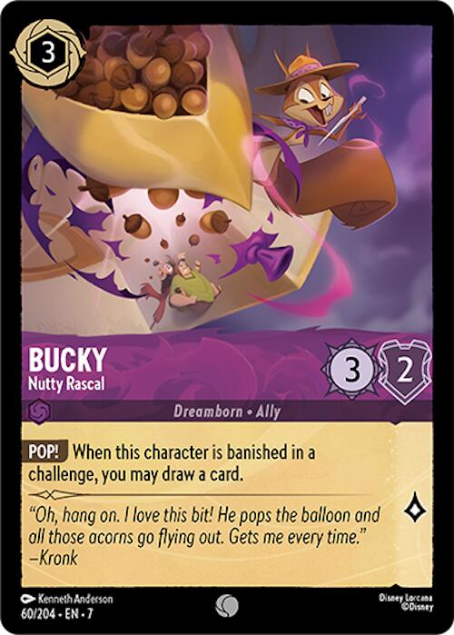 Bucky - Nutty Rascal (60/204) [Archazia's Island] | Galaxy Games LLC