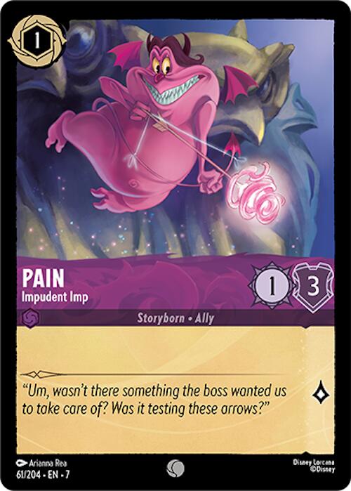 Pain - Impudent Imp (61/204) [Archazia's Island] | Galaxy Games LLC