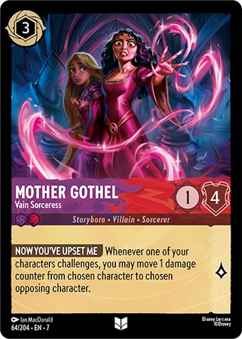 Mother Gothel - Vain Sorceress (64/204) [Archazia's Island] | Galaxy Games LLC