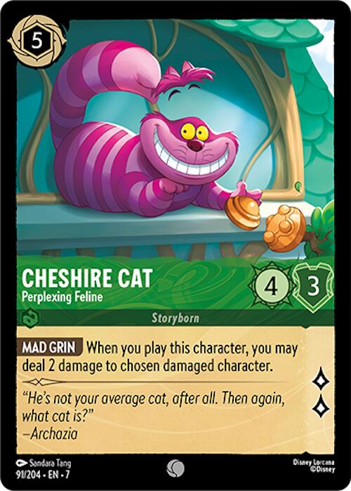 Cheshire Cat - Perplexing Feline (91/204) [Archazia's Island] | Galaxy Games LLC