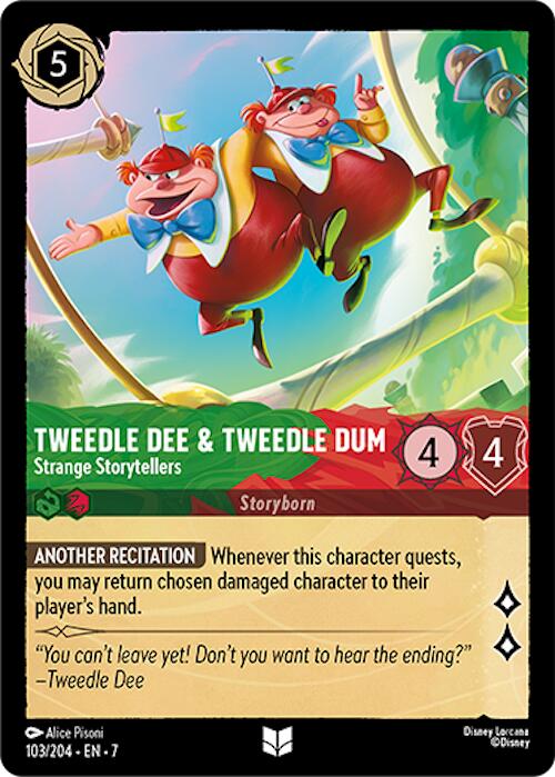 Tweedledee & Tweedledum - Strange Storytellers (103/204) [Archazia's Island] | Galaxy Games LLC