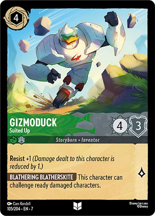 Gizmoduck - Suited Up (105/204) [Archazia's Island] | Galaxy Games LLC