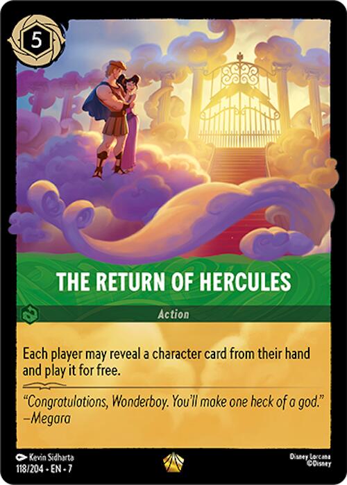 The Return of Hercules (118/204) [Archazia's Island] | Galaxy Games LLC