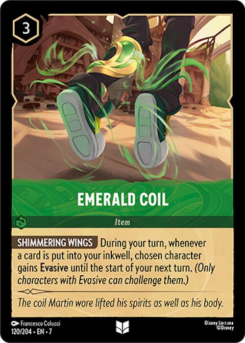 Emerald Coil (120/204) [Archazia's Island] | Galaxy Games LLC