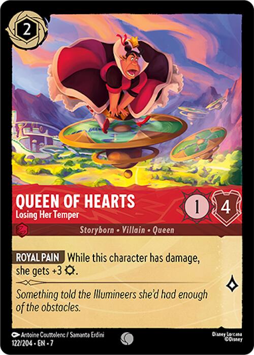 Queen of Hearts - Losing Her Temper (122/204) [Archazia's Island] | Galaxy Games LLC