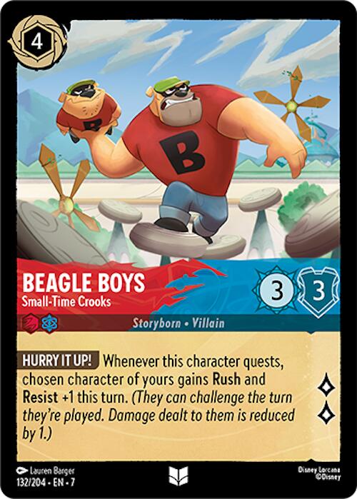Beagle Boys - Small-Time Crooks (132/204) [Archazia's Island] | Galaxy Games LLC