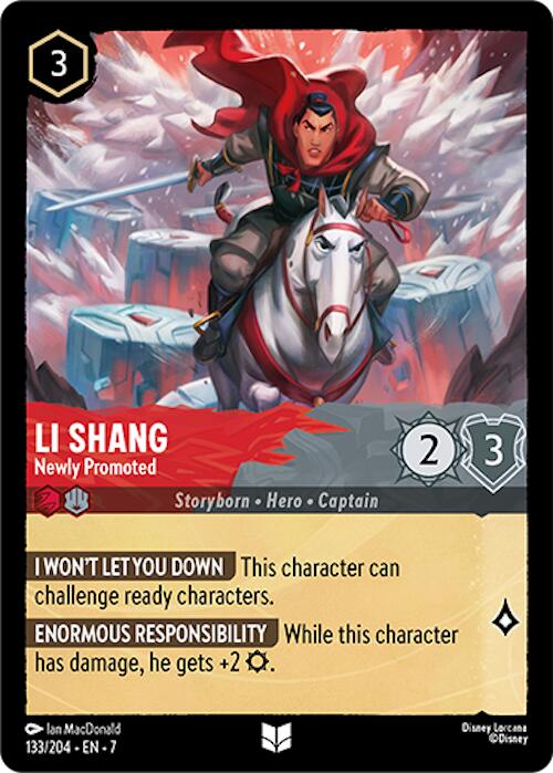 Li Shang - Newly Promoted (133/204) [Archazia's Island] | Galaxy Games LLC